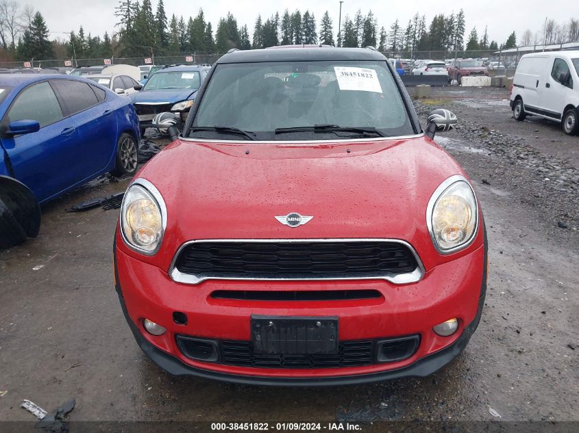 2014 Mini Paceman Cooper S VIN: WMWSS7C51EWN72084 Lot: 38451822