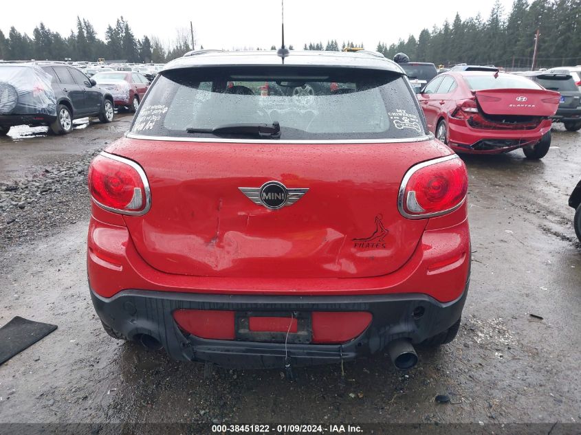 2014 Mini Paceman Cooper S VIN: WMWSS7C51EWN72084 Lot: 38451822