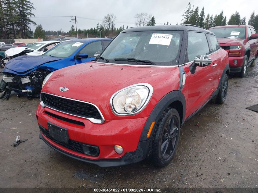 2014 Mini Paceman Cooper S VIN: WMWSS7C51EWN72084 Lot: 38451822