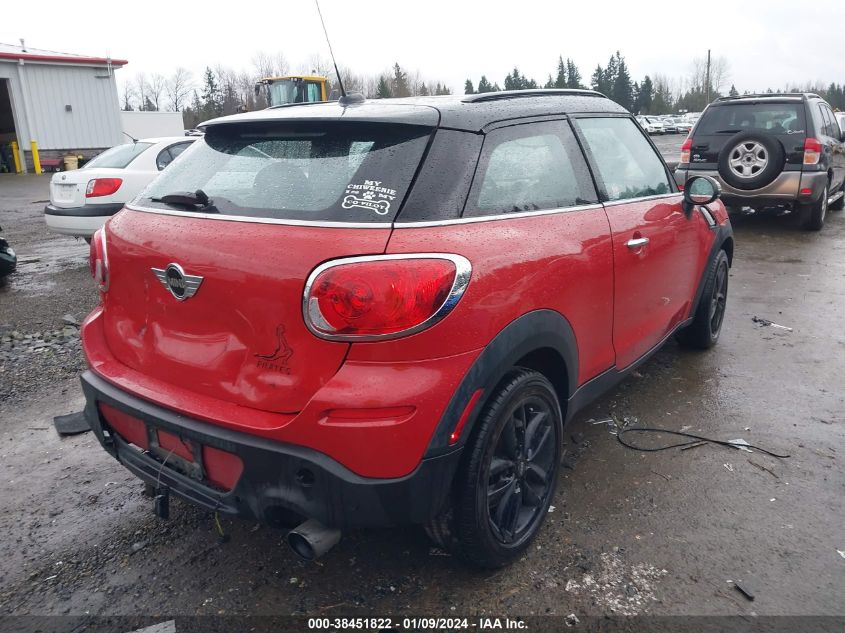 2014 Mini Paceman Cooper S VIN: WMWSS7C51EWN72084 Lot: 38451822