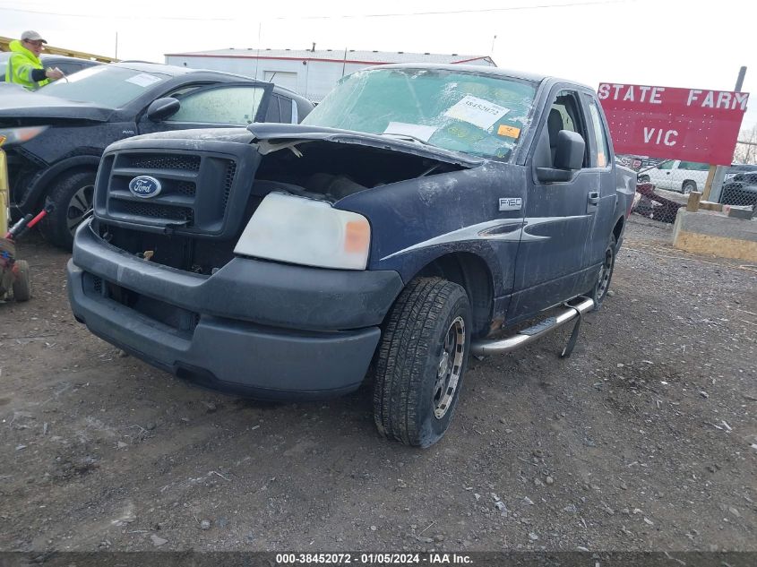 2005 Ford F150 VIN: 1F1RF12235NA79032 Lot: 38452072