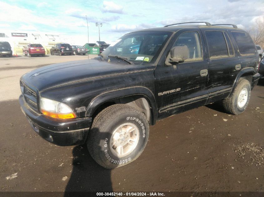 1999 Dodge Durango VIN: 1B4HS28Y7XF626250 Lot: 38452140