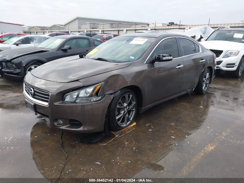 1N4AA5AP8EC477538 2014 Nissan Maxima 3.5 S/3.5 Sv