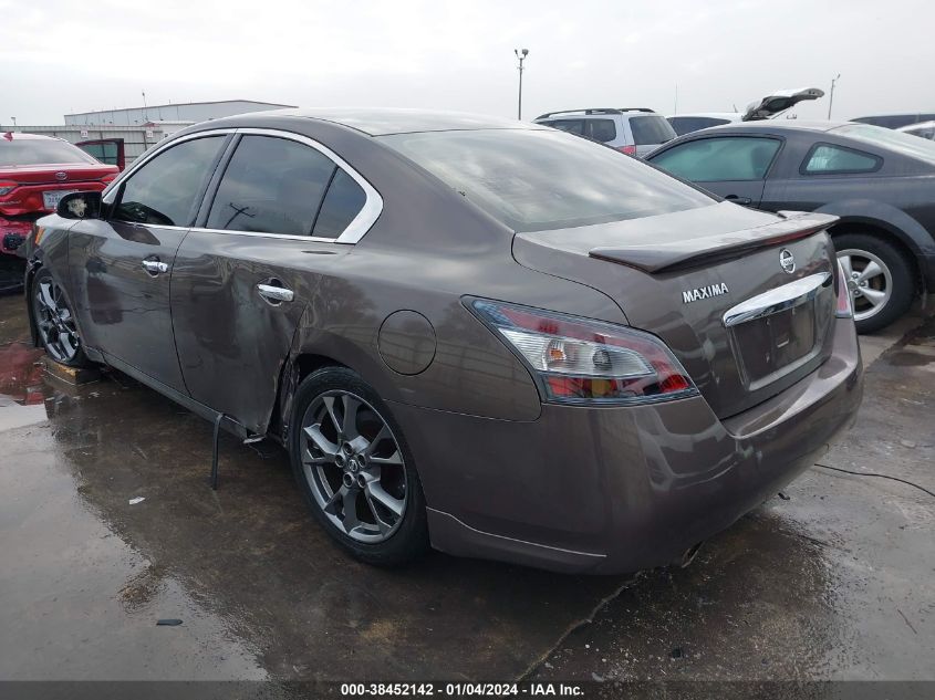 1N4AA5AP8EC477538 2014 Nissan Maxima 3.5 S/3.5 Sv