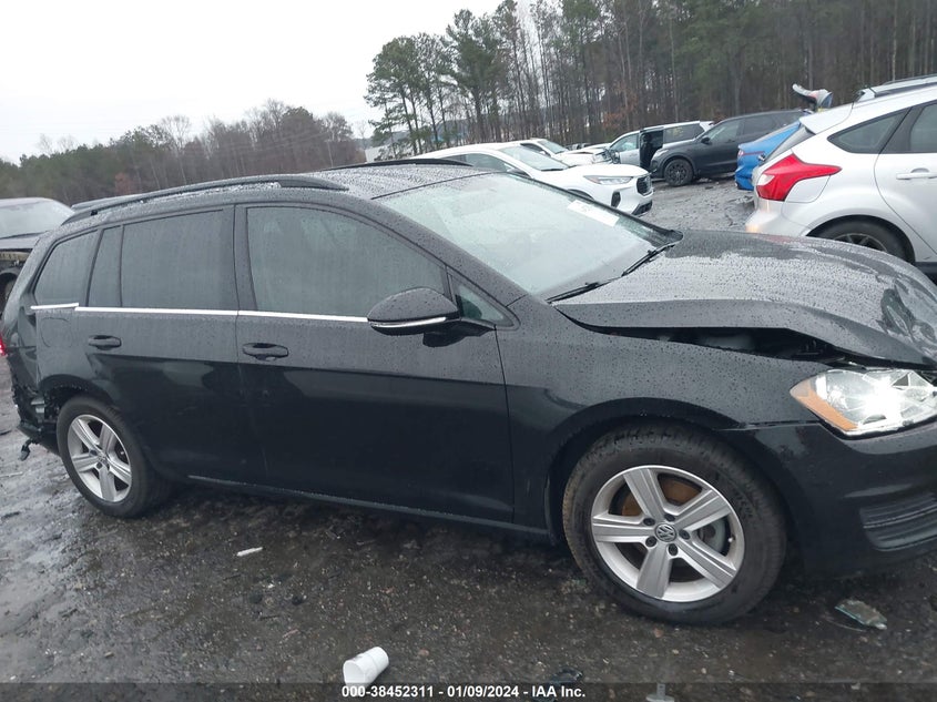 2015 VOLKSWAGEN GOLF SPORTWAGEN TDI S 4-DOOR - 3VWCA7AU8FM518574