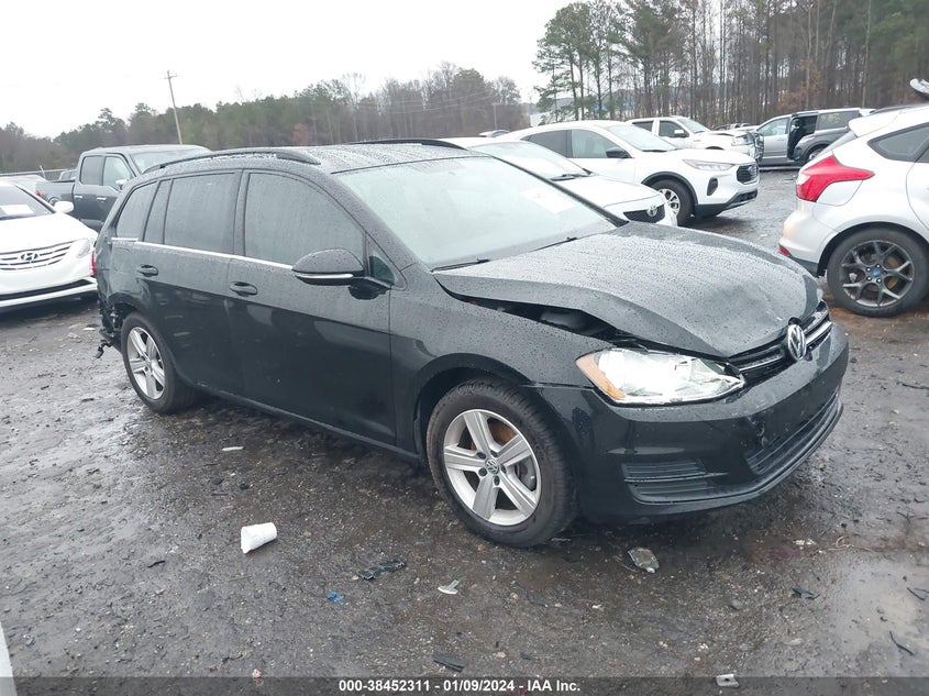 2015 VOLKSWAGEN GOLF SPORTWAGEN TDI S 4-DOOR - 3VWCA7AU8FM518574
