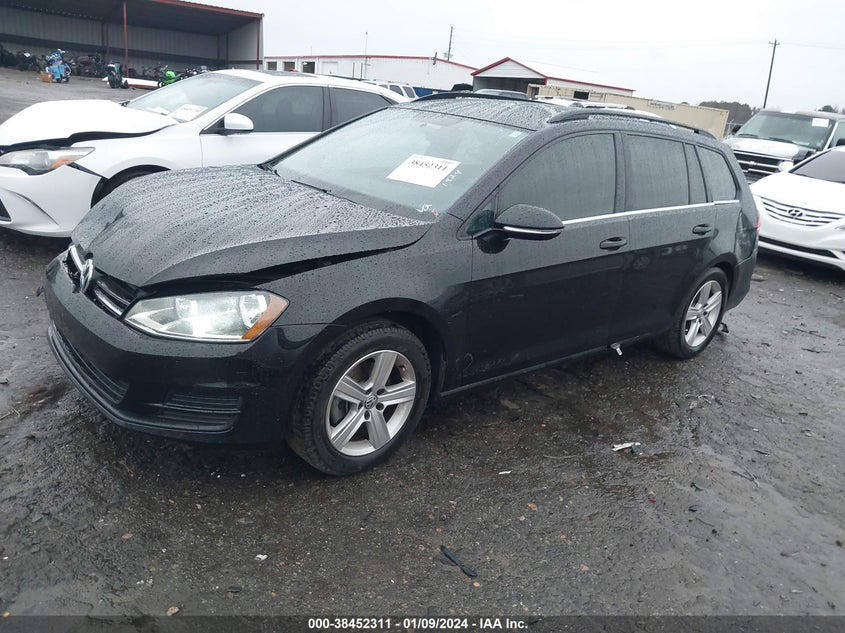 2015 VOLKSWAGEN GOLF SPORTWAGEN TDI S 4-DOOR - 3VWCA7AU8FM518574