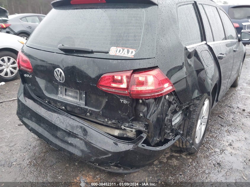 2015 VOLKSWAGEN GOLF SPORTWAGEN TDI S 4-DOOR - 3VWCA7AU8FM518574