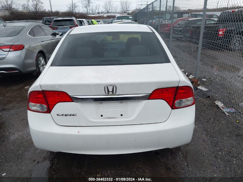 2HGFA1F90AH511001 2010 Honda Civic Ex-L