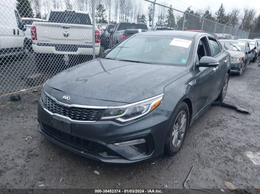 2020 Kia Optima Lx VIN: 5XXGT4L39LG446198 Lot: 38452374