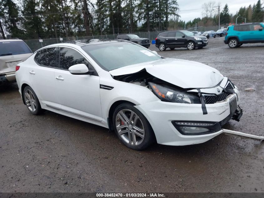 2013 Kia Optima Sx VIN: 5XXGR4A60DG094027 Lot: 38452470