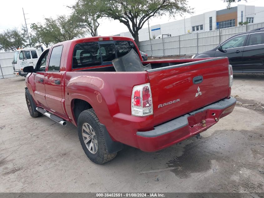 2007 Mitsubishi Raider Ls VIN: 1Z7HC28K07S185116 Lot: 38452551