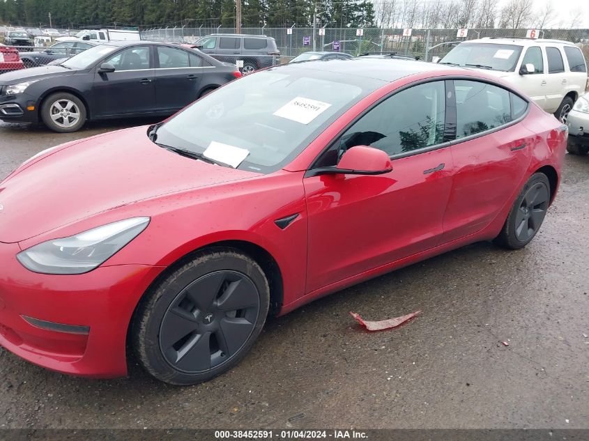 5YJ3E1EA7PF610155 2023 Tesla Model 3 Rear-Wheel Drive