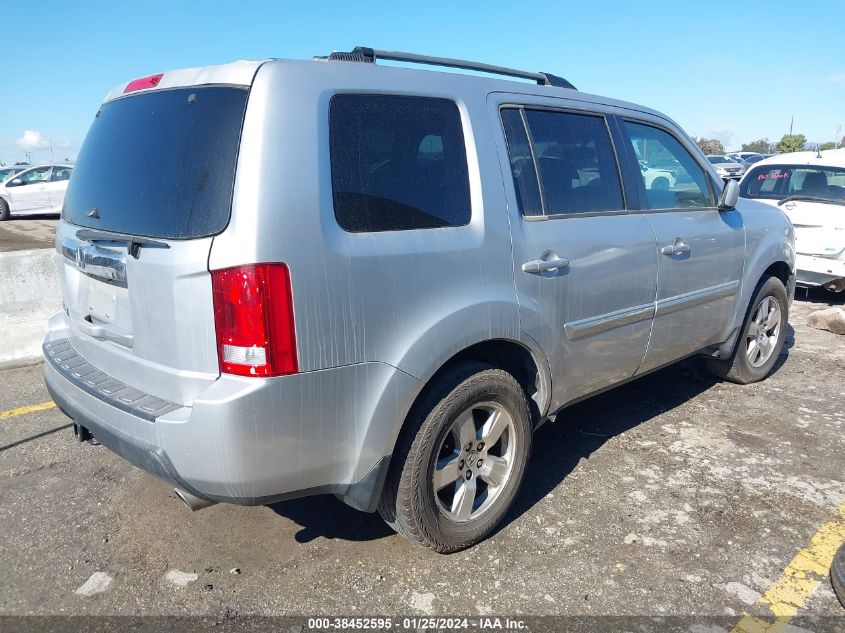 2011 Honda Pilot Ex-L VIN: 5FNYF3H51BB047125 Lot: 38452595