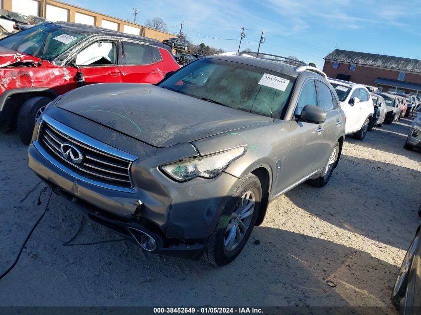 2013 Infiniti Fx37 VIN: JN8CS1MU0DM140790 Lot: 38452649