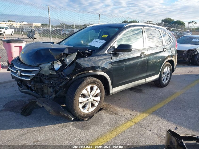 2014 Honda Cr-V Ex-L VIN: 2HKRM3H76EH552823 Lot: 38452664