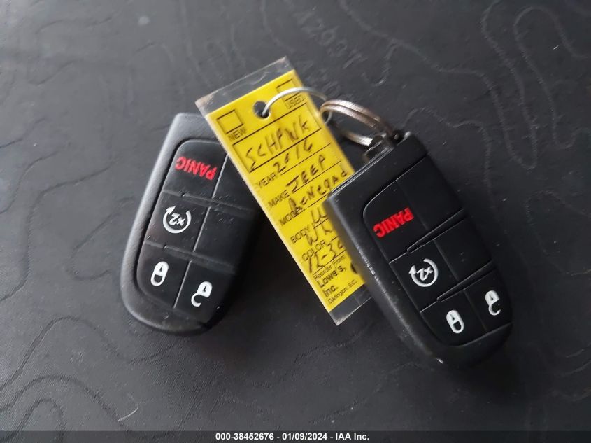 2016 Jeep Renegade Trailhawk VIN: ZACCJBCT2GPC45091 Lot: 38452676