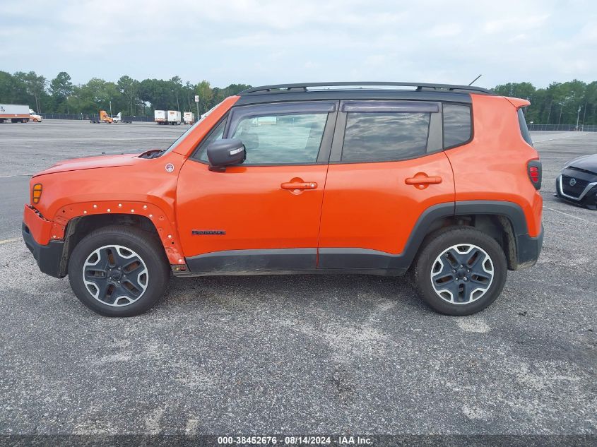 2016 Jeep Renegade Trailhawk VIN: ZACCJBCT2GPC45091 Lot: 38452676
