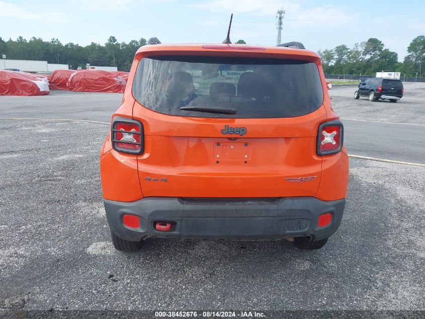 2016 Jeep Renegade Trailhawk VIN: ZACCJBCT2GPC45091 Lot: 38452676