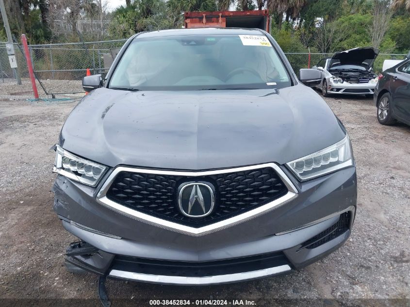 5J8YD3H53KL001204 2019 Acura Mdx Tech Pkg