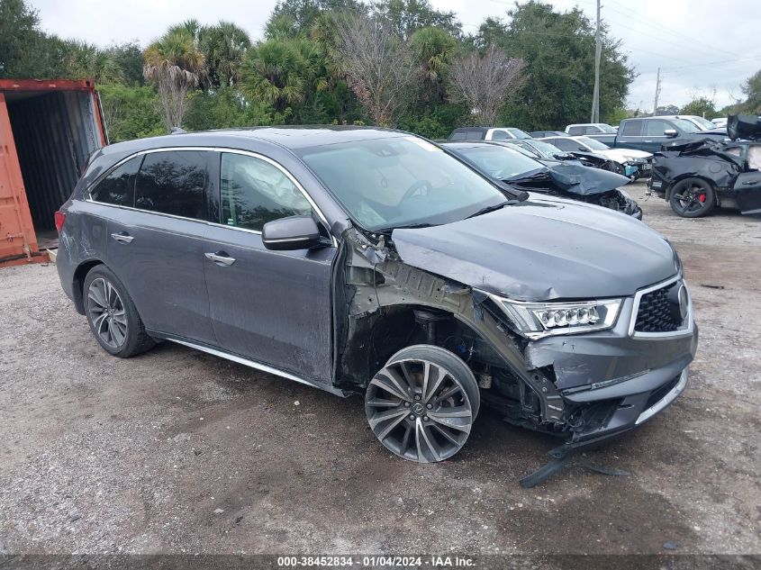 5J8YD3H53KL001204 2019 Acura Mdx Tech Pkg