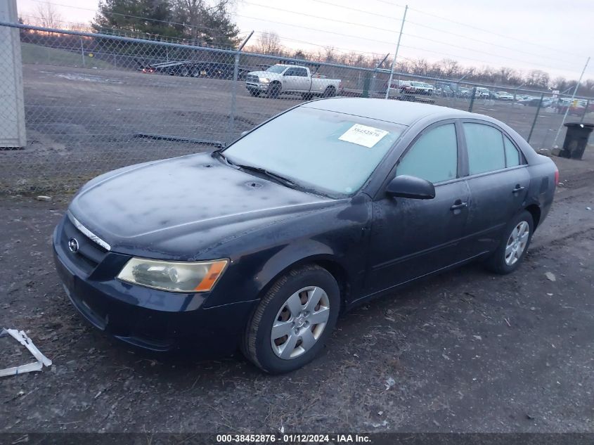 2007 Hyundai Sonata Gls VIN: 5NPET46C67H269820 Lot: 38452876