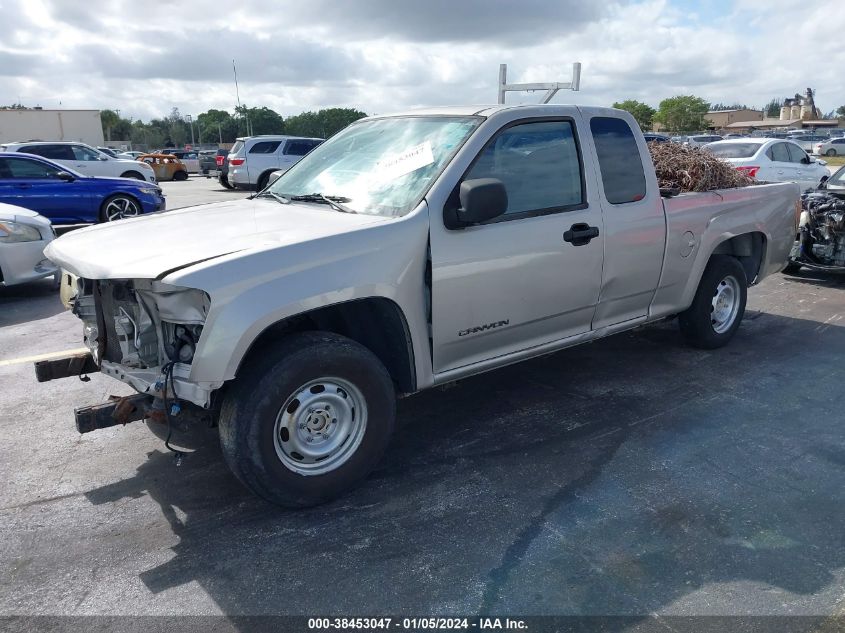 1GTCS196658184700 2005 GMC Canyon Sle