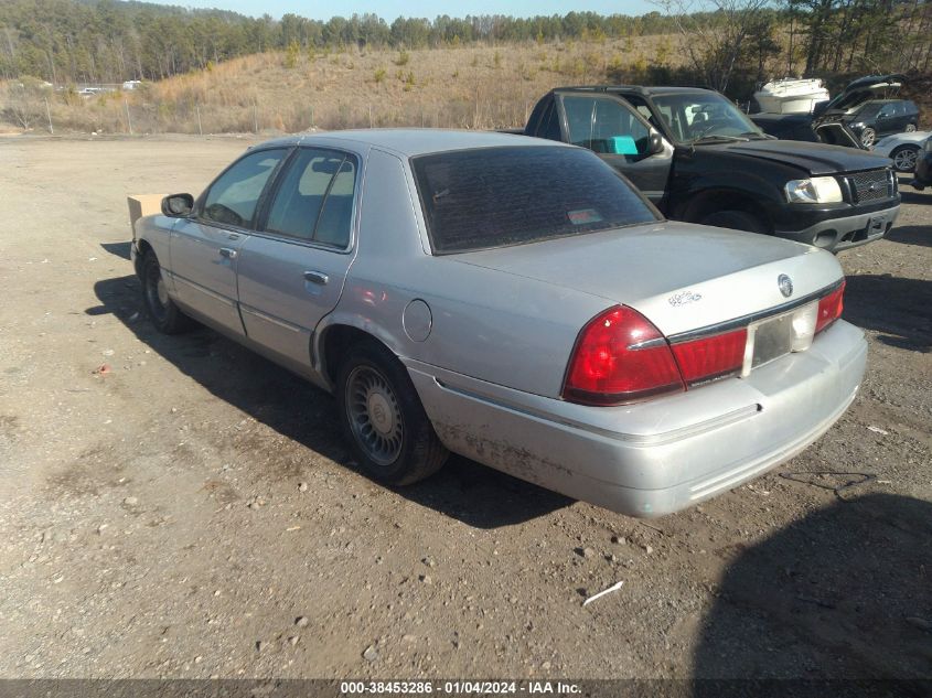 2MEFM75W6YX692412 2000 Mercury Grand Marquis Ls