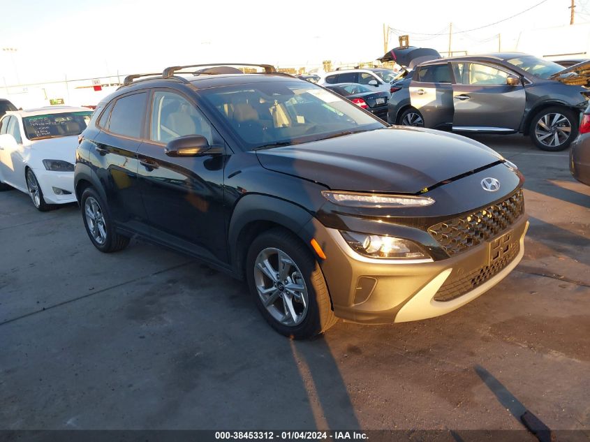 KM8K62AB9NU911992 2022 Hyundai Kona Sel