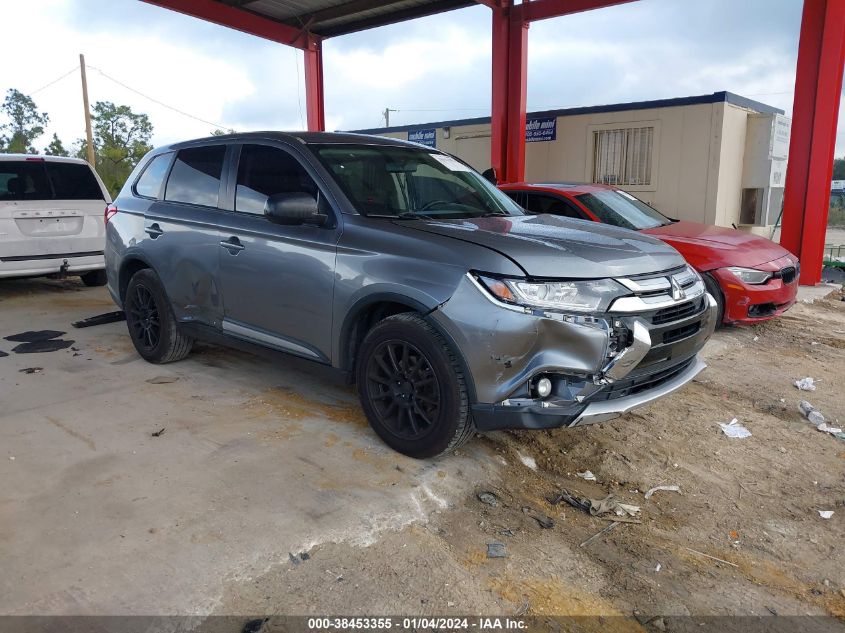 2016 Mitsubishi Outlander Es VIN: JA4AD2A39GZ049033 Lot: 38453355