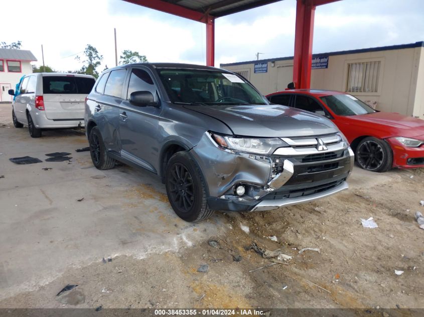 2016 Mitsubishi Outlander Es VIN: JA4AD2A39GZ049033 Lot: 38453355