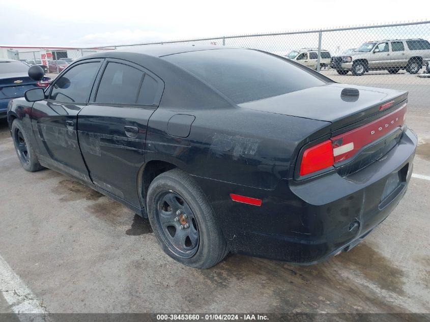 2014 Dodge Charger Police VIN: 2C3CDXAT9EH186695 Lot: 38453660