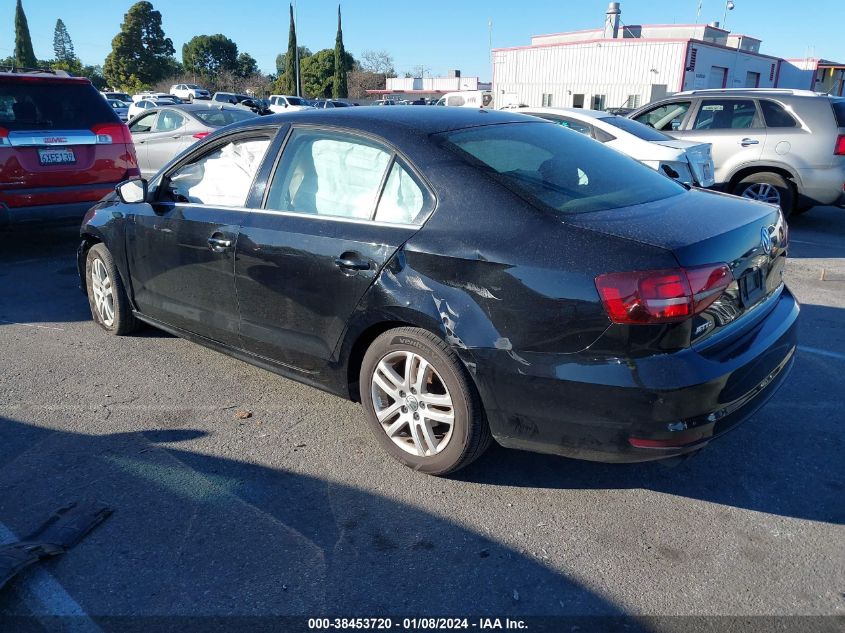 2017 Volkswagen Jetta 1.4T S VIN: 3VW2B7AJ1HM201379 Lot: 38453720