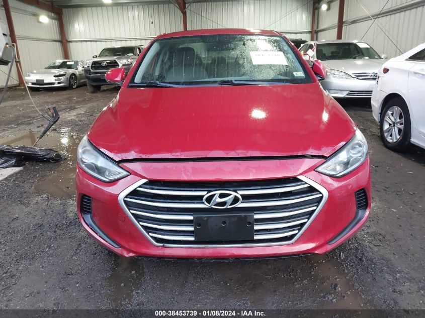 KMHD74LF9HU110209 2017 Hyundai Elantra Se