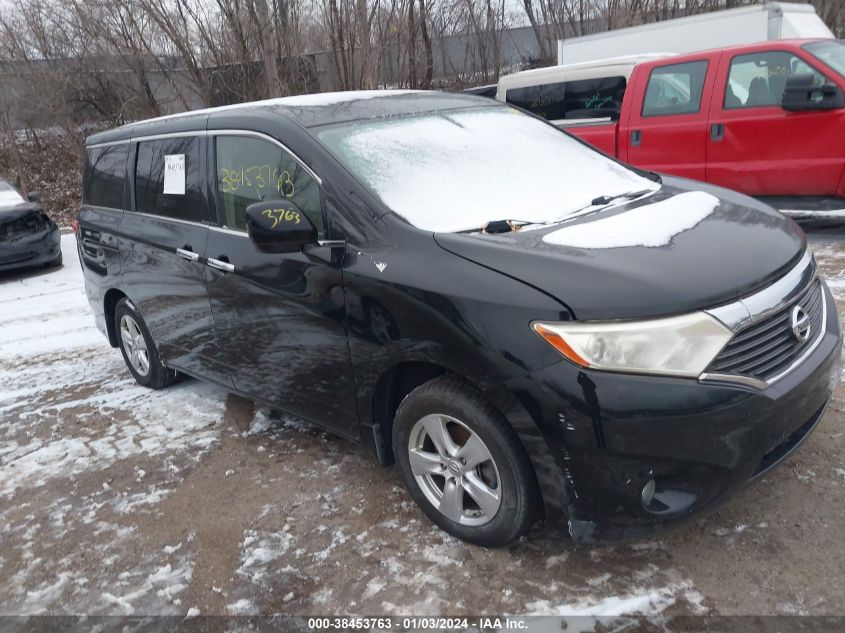 JN8AE2KP2C9046154 2012 Nissan Quest Sv