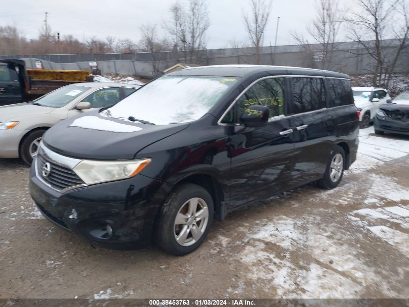 JN8AE2KP2C9046154 2012 Nissan Quest Sv