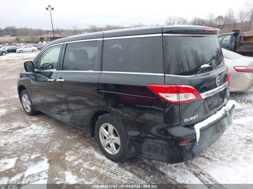 JN8AE2KP2C9046154 2012 Nissan Quest Sv