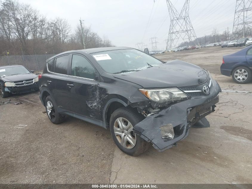 2013 Toyota Rav4 Le VIN: 2T3ZFREV2DW064833 Lot: 38453890