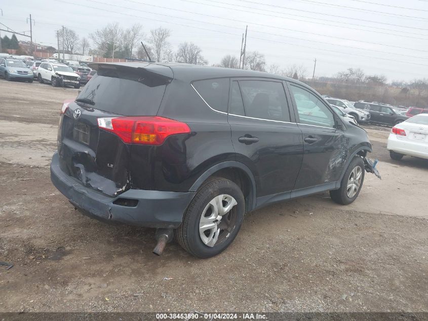 2013 Toyota Rav4 Le VIN: 2T3ZFREV2DW064833 Lot: 38453890