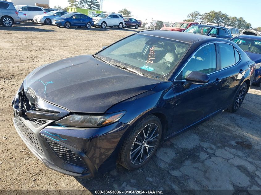 2022 Toyota Camry Se/Se Nightshade Edition VIN: 4T1G11AK4NU632240 Lot: 38453896