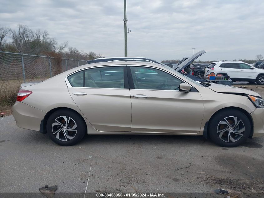 2016 Honda Accord Lx VIN: 1HGCR2F39GA053995 Lot: 38453955