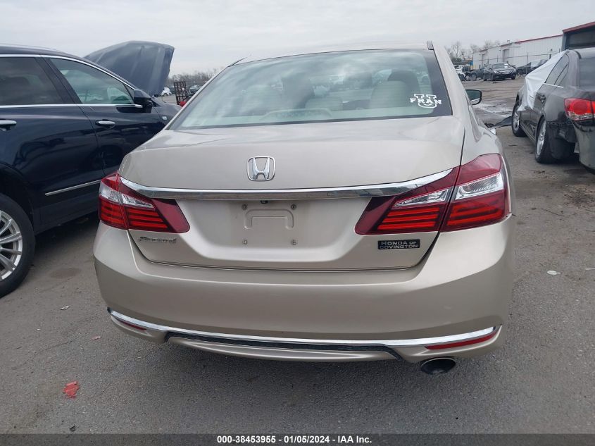 2016 Honda Accord Lx VIN: 1HGCR2F39GA053995 Lot: 38453955