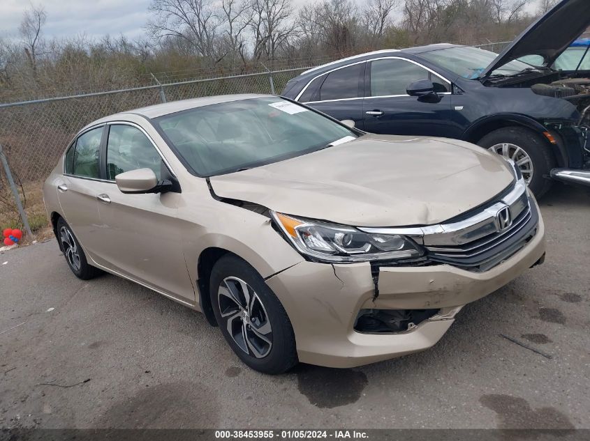 2016 Honda Accord Lx VIN: 1HGCR2F39GA053995 Lot: 38453955