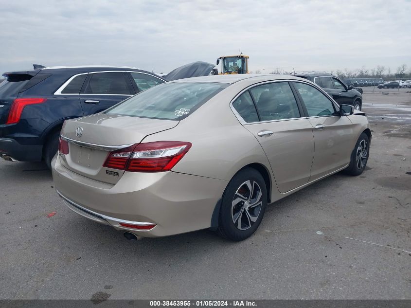 2016 Honda Accord Lx VIN: 1HGCR2F39GA053995 Lot: 38453955