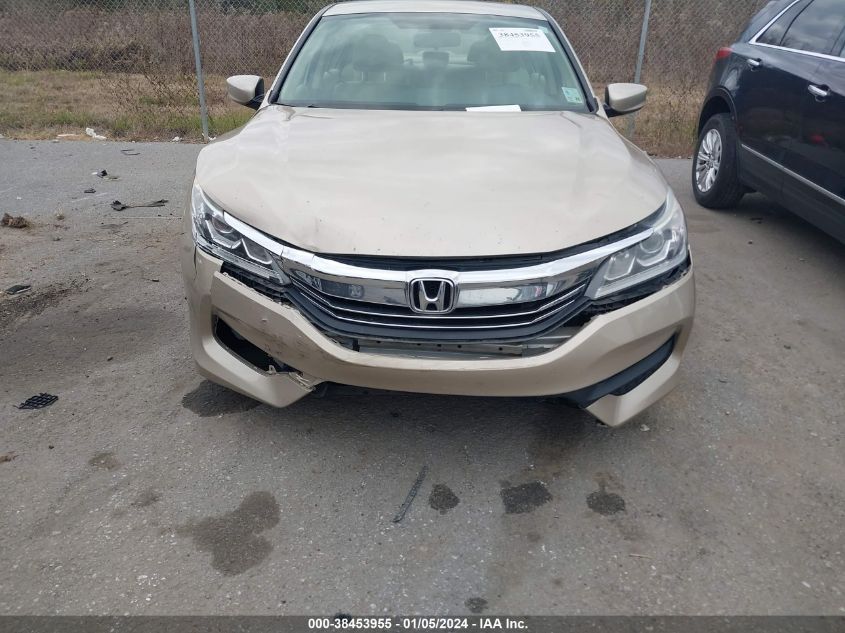 2016 Honda Accord Lx VIN: 1HGCR2F39GA053995 Lot: 38453955