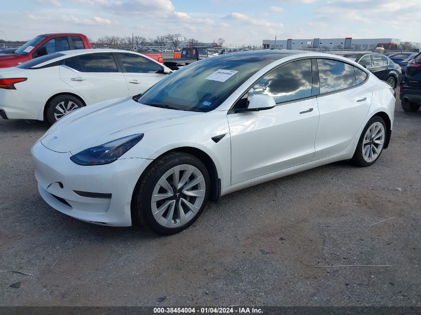 2023 Tesla Model 3 Rear-Wheel Drive VIN: 5YJ3E1EA0PF482390 Lot: 38454004