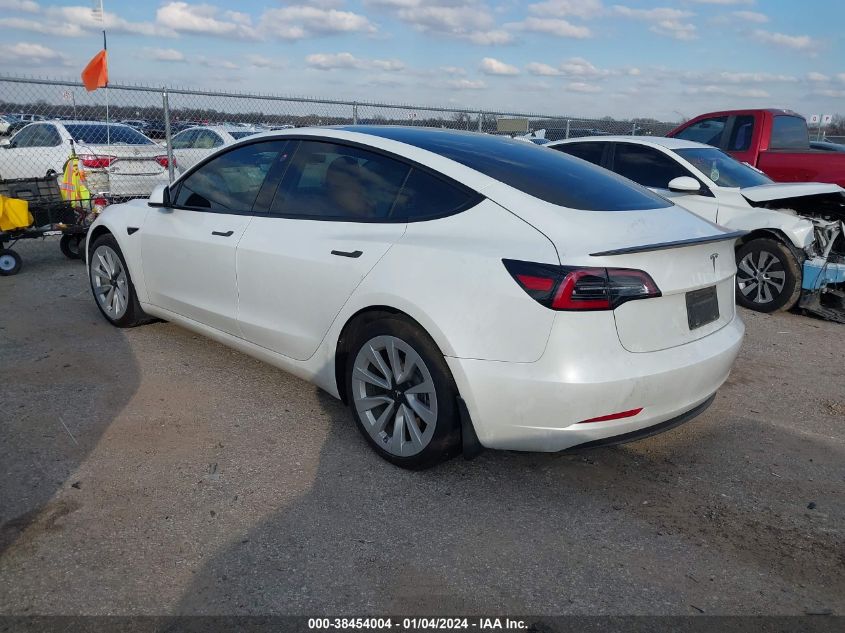 2023 Tesla Model 3 Rear-Wheel Drive VIN: 5YJ3E1EA0PF482390 Lot: 38454004