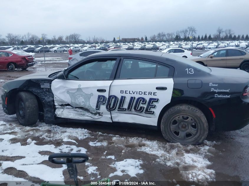 2019 Dodge Charger Police Awd VIN: 2C3CDXKT3KH635928 Lot: 38454013