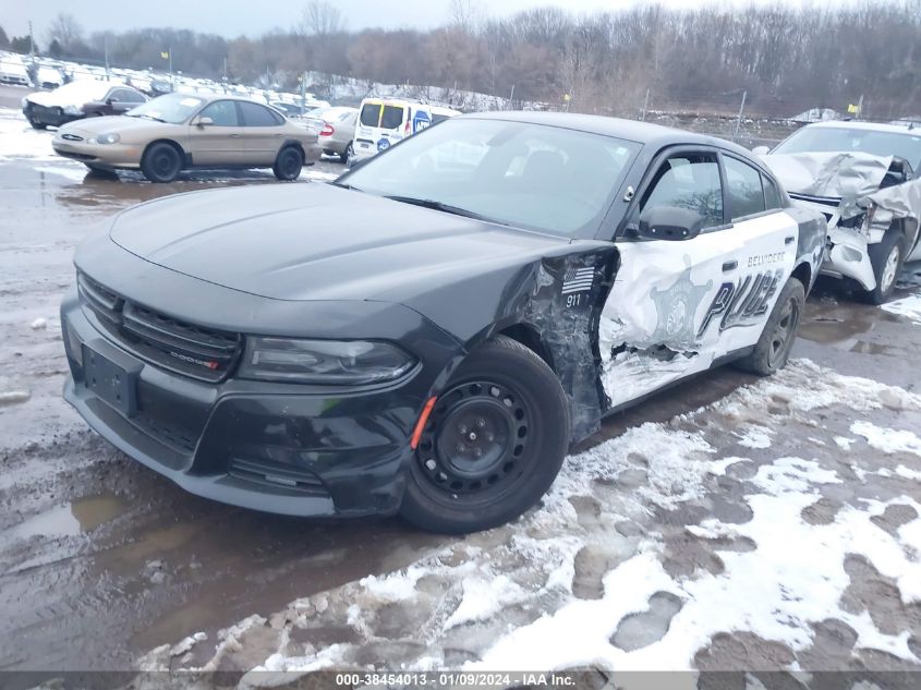 2019 Dodge Charger Police Awd VIN: 2C3CDXKT3KH635928 Lot: 38454013