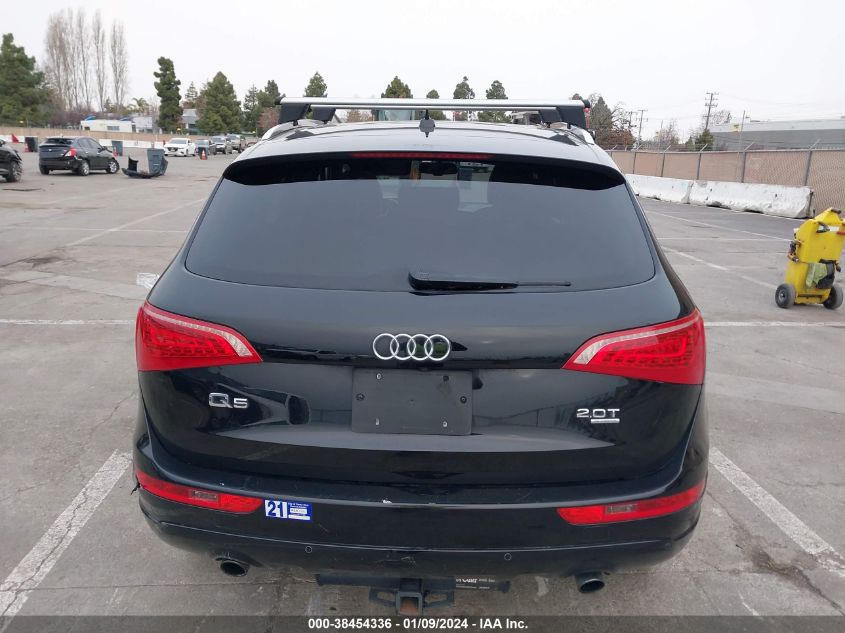 2012 Audi Q5 2.0T Premium VIN: WA1LFAFP9CA096810 Lot: 38454336